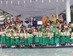 HUT ke-80 RI, PAUD TK Pelangi Kartika Kodim 1412/Kolaka Raih Juara I Lomba Gerak Jalan
