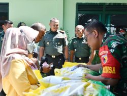 Gerakan Pangan Murah GPM Serentak, TNI-Bulog Bantu Kesulitan Masyarakat