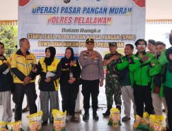Operasi Pangan Murah Digelar Polres Pelalawan