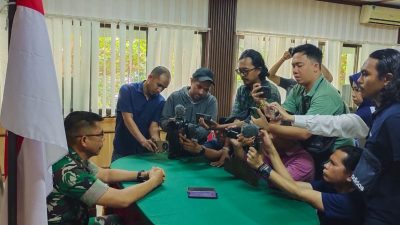 Kodam IX/Udayana Gelar Konferensi Pers, Tanggapi Kematian Prajurit