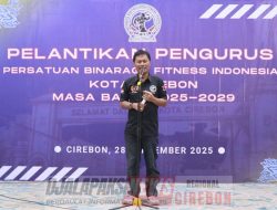 Pelantikan PBFI Kota Cirebon, Wali Kota Dorong Inovasi dan Prestasi Olahraga Kebugaran