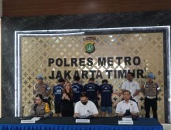 Kasus Curanmor Berhasil Diungkap Polres Metro Jaktim, 5 Pelaku Ditangkap