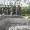 TMMD TNI ke-126: Danrem Untoro Tinjau Sasaran Pembangunan Rabat Jalan Usaha Tani