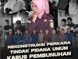 Polres Semarang Gelar Rekonstruksi Kasus Pembunuhan, Bukan Sekedar Formalitas