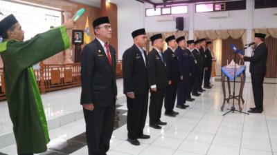 Wali Kota Tegal Rotasi Sepuluh Pejabat JPTP