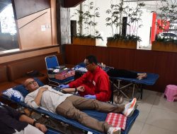 Perseroda Bank Bapas 69 Gelar Donor Darah, Sambut HUT ke-56