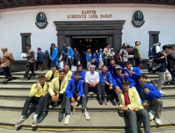 Titipkan Aspirasi ke Sekda Jabar, Mahasiswa Kuningan Sambangi Gedung Sate