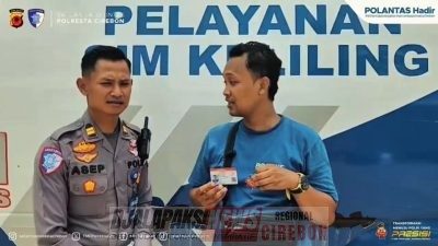 Polresta Cirebon Gelar Layanan SIMKAR (SIM Karyawan)