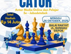 PWOIN Depok Gelar Open Turnamen Catur Antar Pelajar Menyambut Sumpah Pemuda