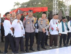 Polisi Kerahkan 1.722 Personel untuk Melayani Aksi Solidaritas Palestina di Monas
