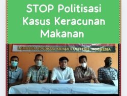 Koordinator LAKSI: Stop Politisasi Kasus Keracunan Makanan Bergizi Gratis