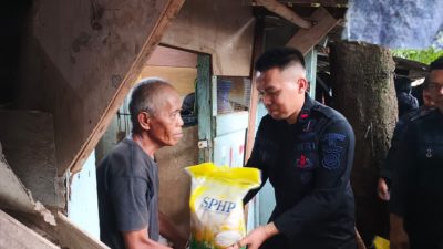 Komitmen Brimob Polda Metro Jaya Hadirkan Kepedulian untuk Warga Kampung Gasong