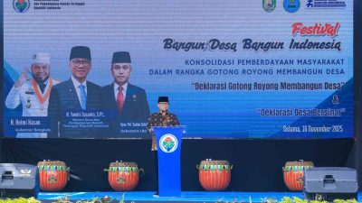 BNN dan Kemendes: Desa Sido Luhur Jadi Role Model Desa Bersinar di Bengkulu