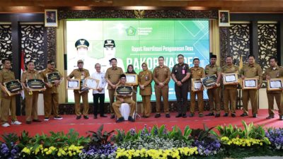 Bupati Subandi dalam Rakorwasdes 2025, Apresiasi 10 Desa Dengan Tata Kelola Desa Sangat Memadai