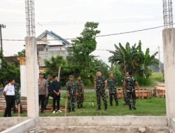 Untoro Danrem Tinjau Progres Pembangunan 2 Koperasi Merah Putih di Ponorogo